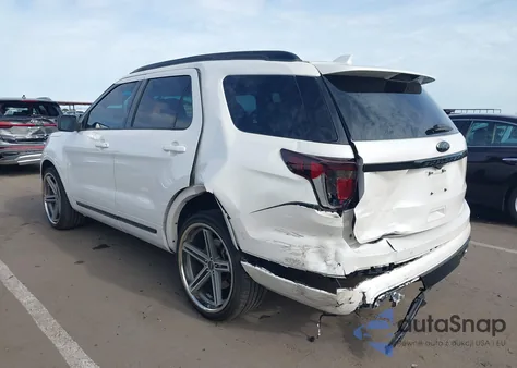 2016 Ford Explorer Sport из США, поврежденный, VIN 1FM5K8GT8GGA62421